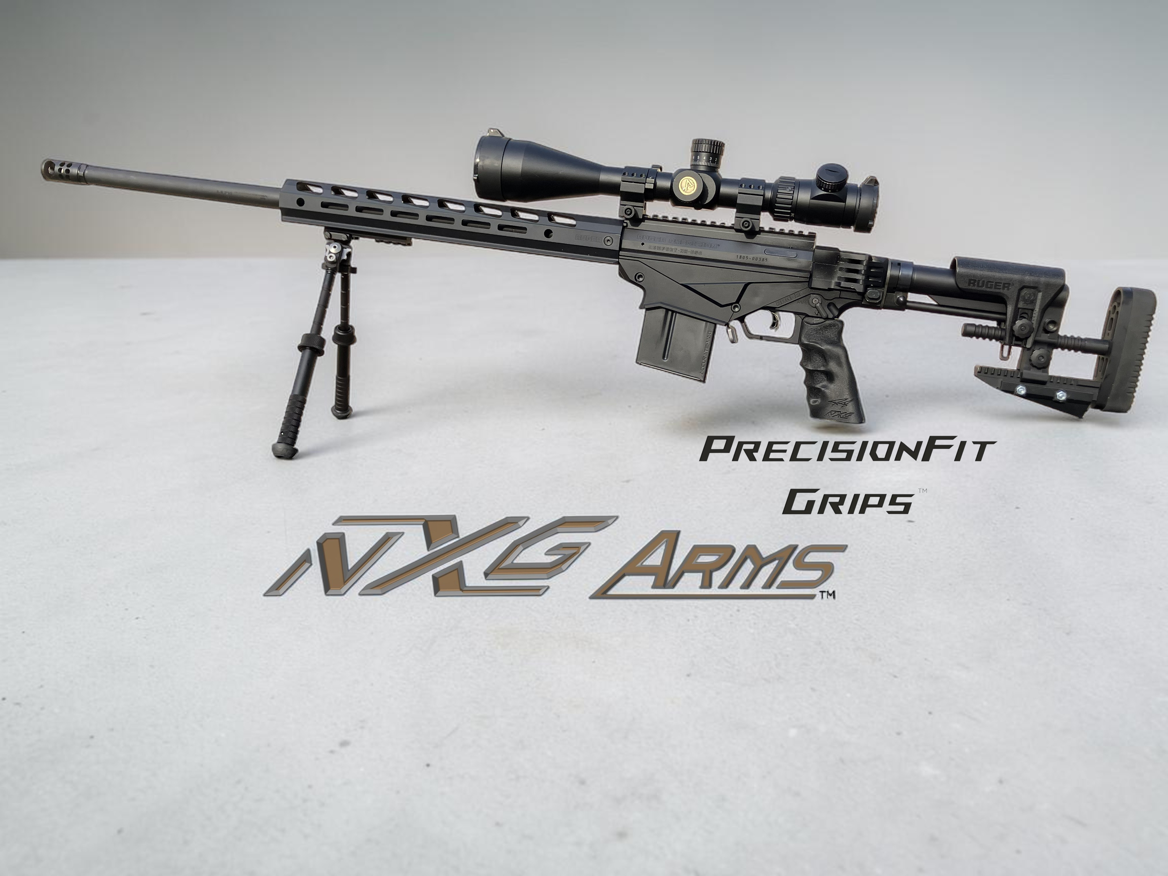 PrecisionFit grip on Ruger Precision Rifle