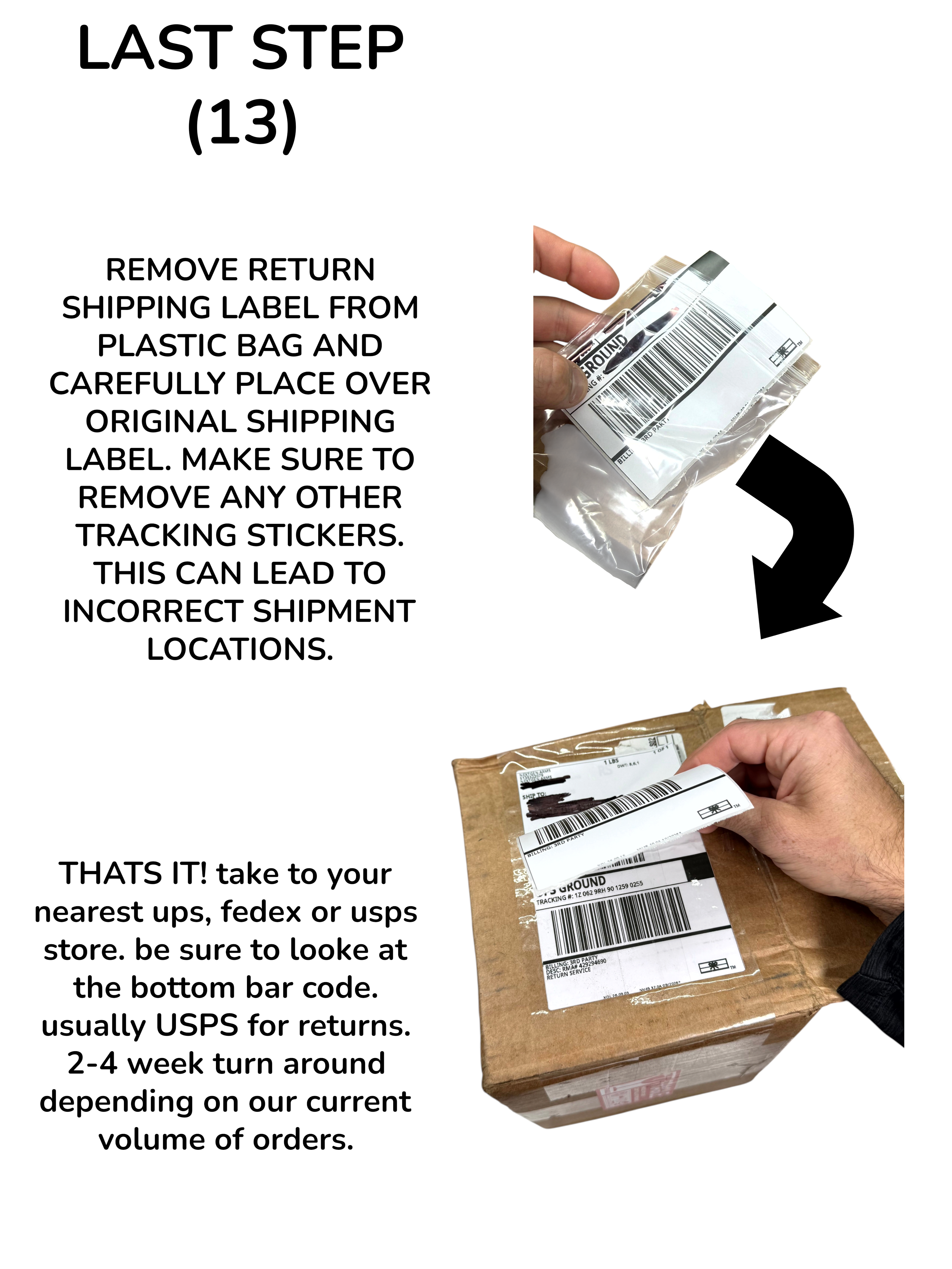 Step 13 — Last step